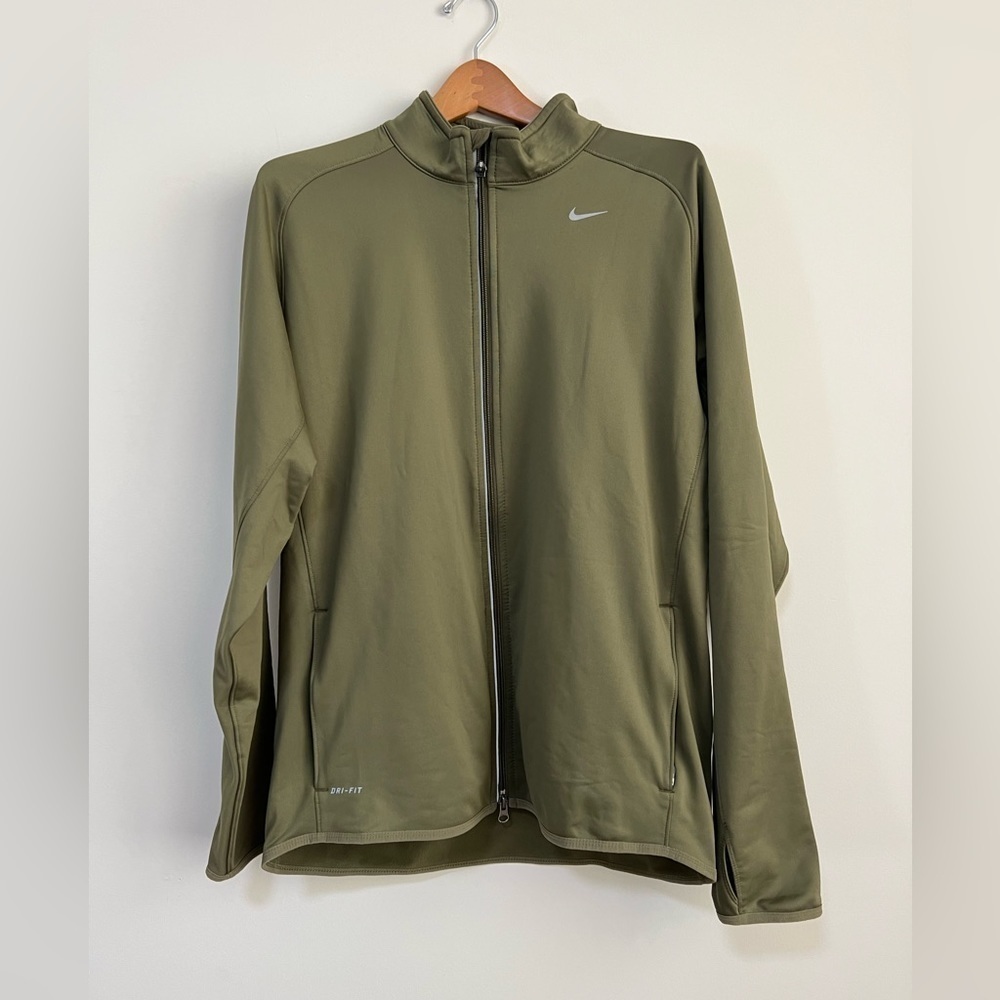 Nike Dri-Fit Zip Up Men’s Fleece. Pristine Condition. Size Large